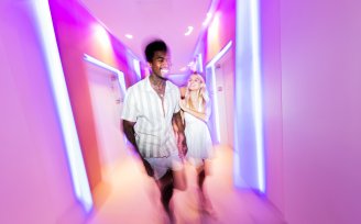 People in hotel