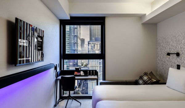 View of First Class Twin room